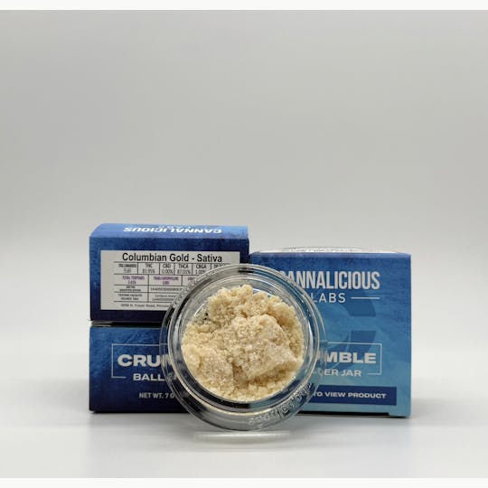 Cannalicious Labs - Colombian Gold Crumble - Sativa - 1