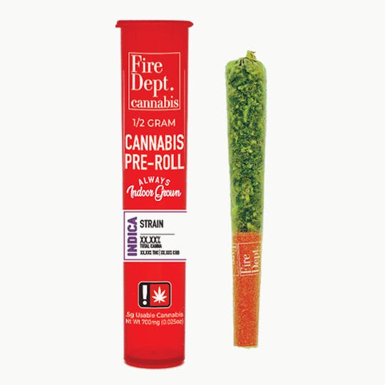 Fire Dept. Cannabis - Fire Dept Cannabis - 1/2 gram pre-roll - Doses & Mimosas - 0.5g - 1