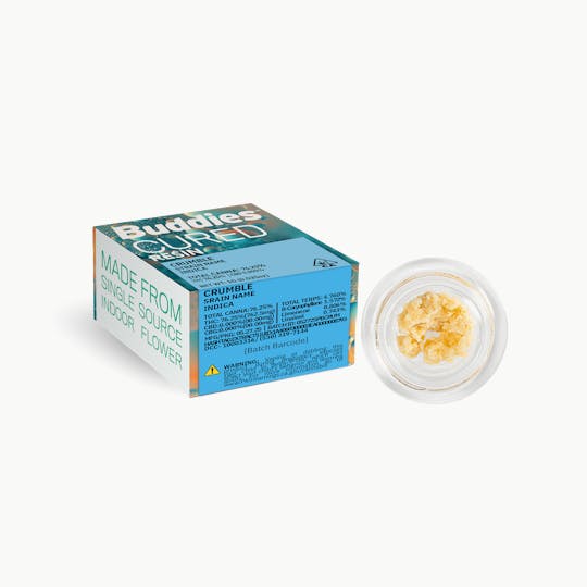 Buddies Brand - Cured Resin Crumble | 1g Dab | Tiger King (I) - 1