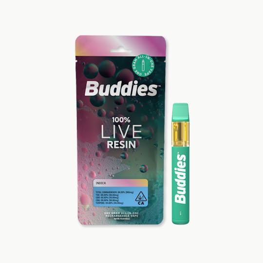 Buddies Brand - Live Resin | 1g All-in-One Vape | Legend OG (I) - 1