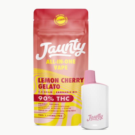 Jaunty - Lemon Cherry Gelato | AIO Palm | 1.5g - 1