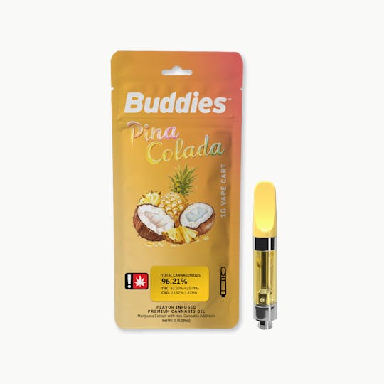 Buddies Brand - BBrand | 1g Vape Cartridge | Pina Colada - 1