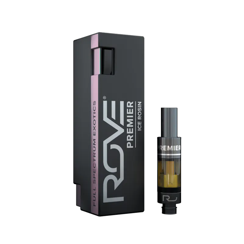 Rove Dark Rainbow Premier Ice Rosin Cart 0.5g cartridge