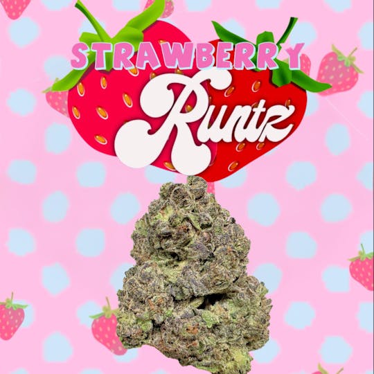 SUPPLY LA - Strawberry Runtz | Sun Grown Flower | Limited Drop | 28g | Ounce - 1