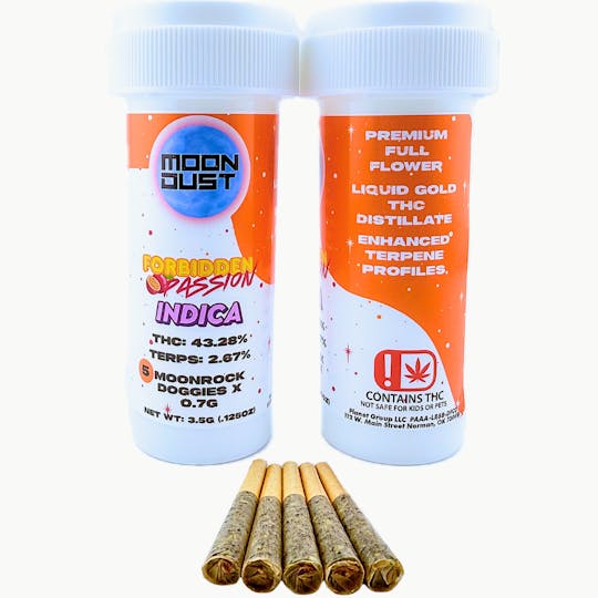 MOON DUST - 3.5G MOONROCK DOGGIES - FORBIDDEN PASSION - 1
