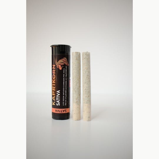 Kaprikorn - Supreme Lee Hi Infused with Live Resin Ginger Tea 2 x .75g Pre-rolls - 1