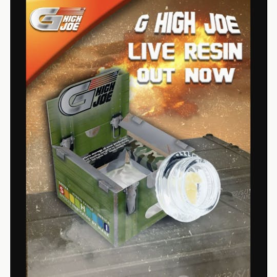 G High Joe - G High Joe - 1g Live Resin - Cutthroat Candy - 1