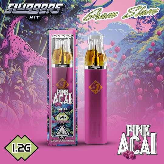 Sluggers Hit - Sluggers - AIO Vape - 1.2g - Pink Acai - 1