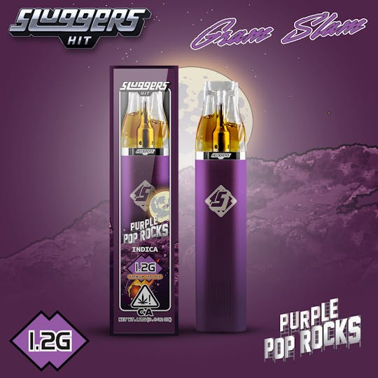Sluggers Hit - Sluggers - AIO Vape - 1.2g - Purple Pop Rocks - 1