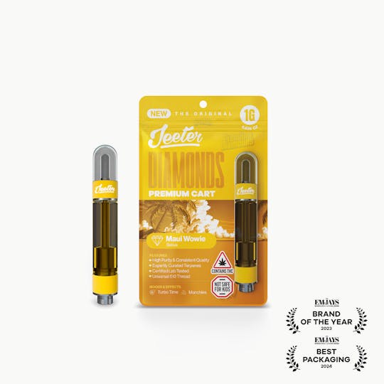 Jeeter - Gelato - Jeeter Diamonds Premium Cart | Maui Wowie - 1
