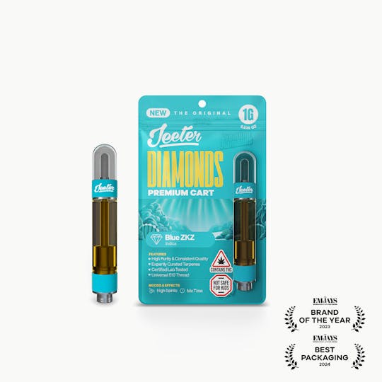 Jeeter - Jeeter Diamonds Premium Cart | Blue ZKZ - 1