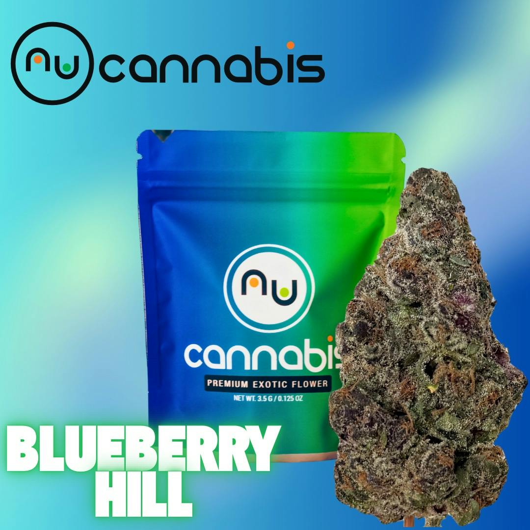 Nu Cannabis Brand - NuCannabis - Blueberry Hill 3.5g - PREMIUM INDOOR FLOWERS - 1
