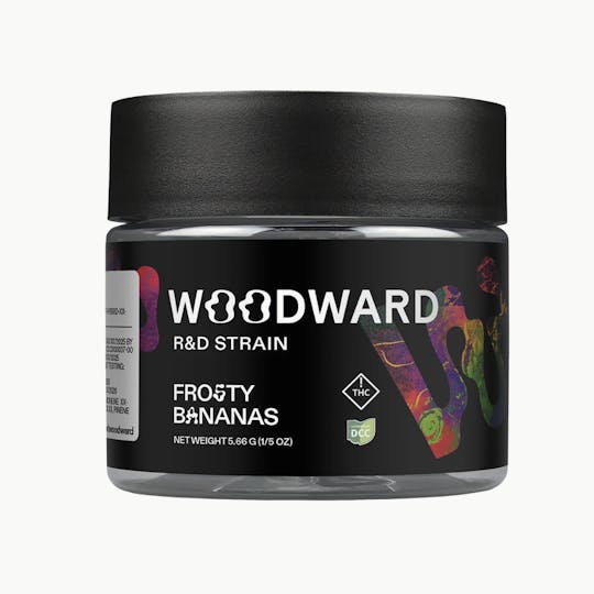 Woodward Fine Cannabis - Woodward | Frosty Bananas| Flower | 14.15G - 1