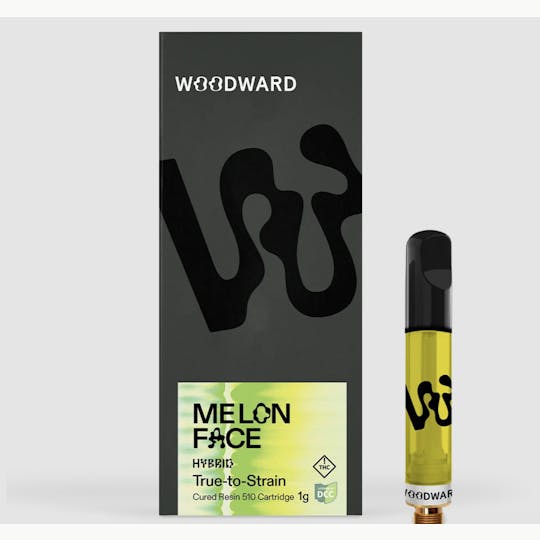 Woodward Fine Cannabis - Woodward | Melon Face | Cured Resin Cartridges | 1G - 1