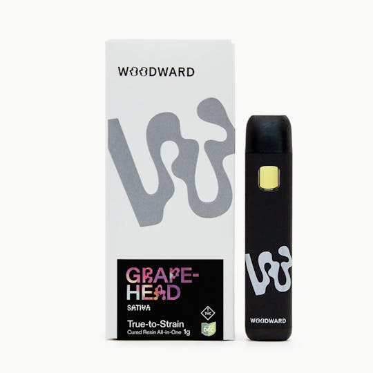 Woodward Fine Cannabis - Woodward | Grapehead | AIO Vapes | 1G - 1