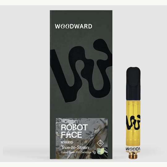 Woodward Fine Cannabis - Woodward | Robot Face | Cured Resin Cartridges | 1G - 1
