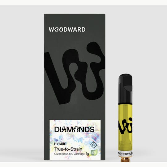 Woodward Fine Cannabis - Woodward | Diamonds | Cured Resin Cartridges | 1G - 1