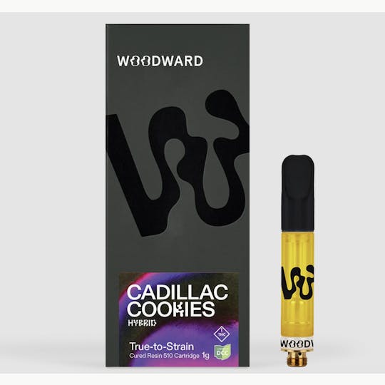 Woodward Fine Cannabis - Woodward | Cadillac Cookies | Cured Resin Cartridges | 1G - 1