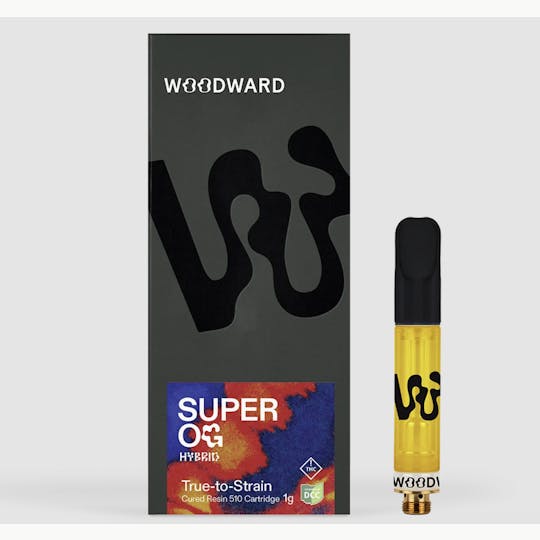 Woodward Fine Cannabis - Woodward | Super OG | Cured Resin Cartridges | 1G - 1