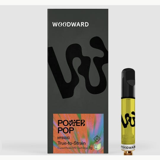 Woodward Fine Cannabis - Woodward | Power Pop | Cured Resin Cartridges | 1G - 1