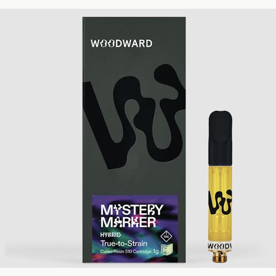 Woodward Fine Cannabis - Woodward | Mystery Marker | Cured Resin Cartridges | 1G - 1
