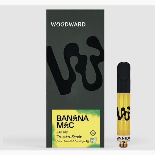 Woodward Fine Cannabis - Woodward | Banana MAC | Cured Resin Cartridges | 1G - 1