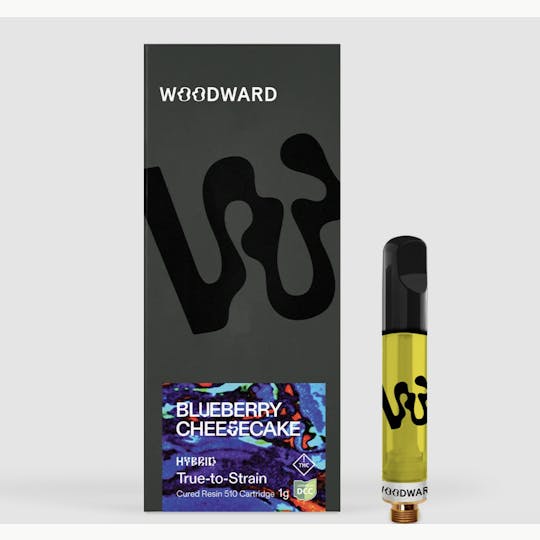 Woodward Fine Cannabis - Woodward | Blueberry Cheesecake | Cured Resin Cartridges | 1G - 1