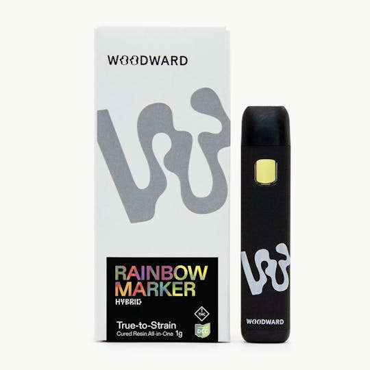 Woodward Fine Cannabis - Woodward | Rainbow Marker | AIO Vapes | 1G - 1