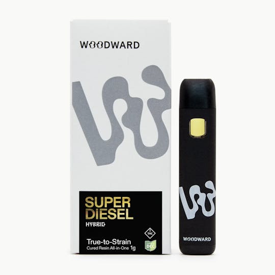 Woodward Fine Cannabis - Woodward | Super Diesel | AIO Vapes | 1G - 1