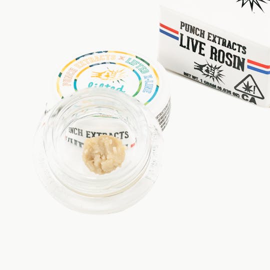 Punch Edibles & Extracts - Papaya Sherbhead Tier 4 Live Rosin Cold Cure Badder (1g) - 1