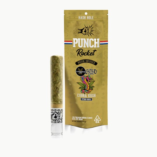 Punch Edibles & Extracts - Cobra Kush x Butterscotch Claybourne Rocket (1.6g) - 1