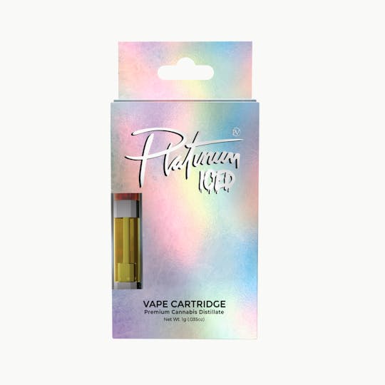 Platinum Vape - Platinum ICED Edition - Arctic Mango (Sativa) 1g Cartridge - 1