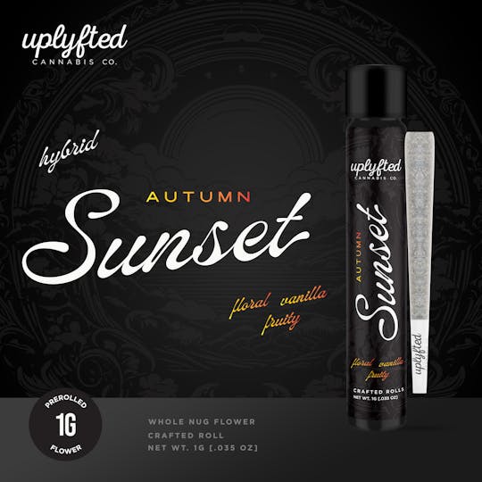Uplyfted Cannabis Co - Autumn Sunset 1g Pre-Roll - 1