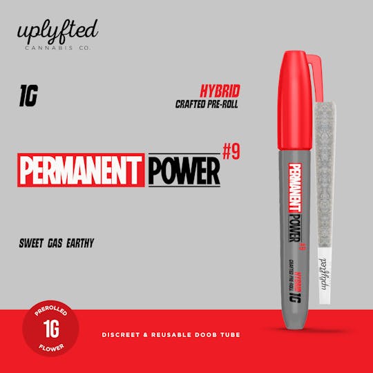 Uplyfted Cannabis Co - Permanent Power 1g Pre-Roll - 1