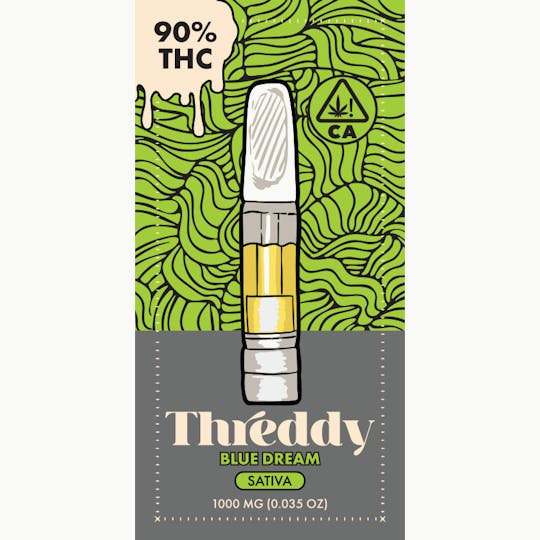 Threddy - Threddy - Blue Dream - 1G - Vape Cart - 1