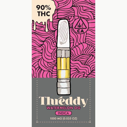 Threddy - Threddy - Watermelon OG - 1G - Vape Cart - 1