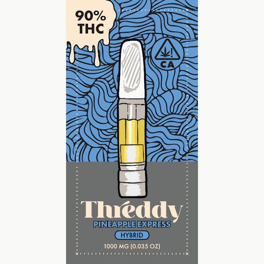 Threddy - Threddy - Pineapple Express- 1G - Vape Cart - 1
