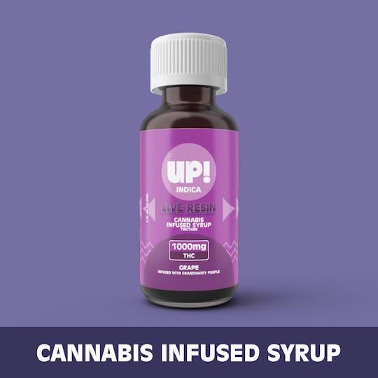 UP! - Grape (Indica) Syrup 1000mg - 1