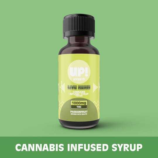 UP! - Passionfruit (Hybrid) Syrup 1000mg - 1
