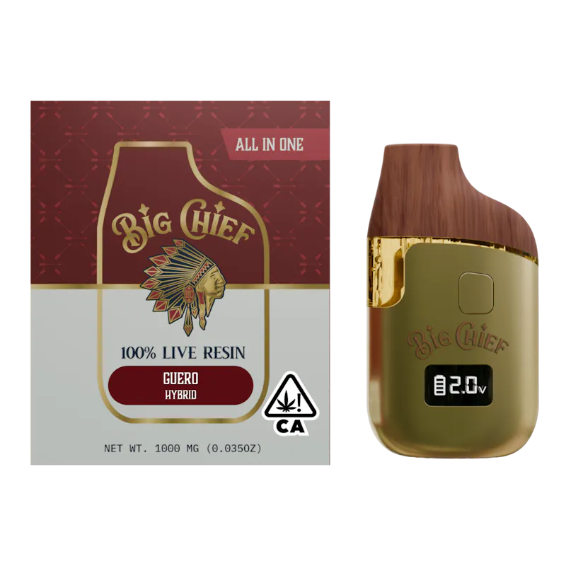 Big Chief Guero Live Resin Disposable disposable