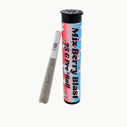 Coastal Remedies - Mixed Berry Blast | .75g Terp Pearl Filter | Pre Roll | Liquid - 1