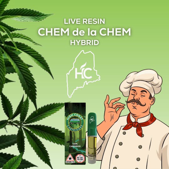 High Coast - High Coast 1G Live Resin Cartridge (CHEM de la CHEM) - 1