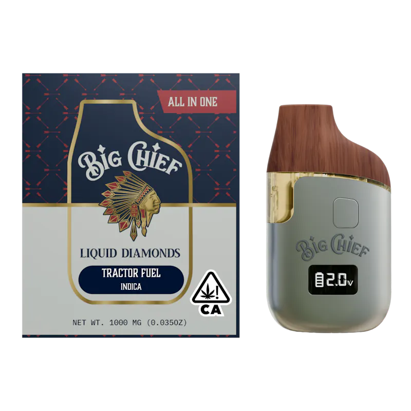 Big Chief Tractor Fuel Liquid Diamonds Disposable disposable
