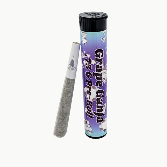 Coastal Remedies - Grape Ganja | .75g Terp Pearl Filter | Pre Roll | Liquid - 1