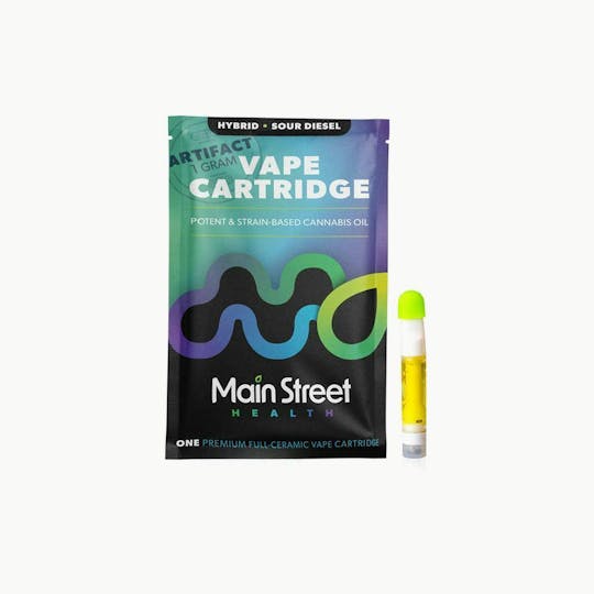 Main Street Health - Grape Stomper - 1G - Cartridge - 1