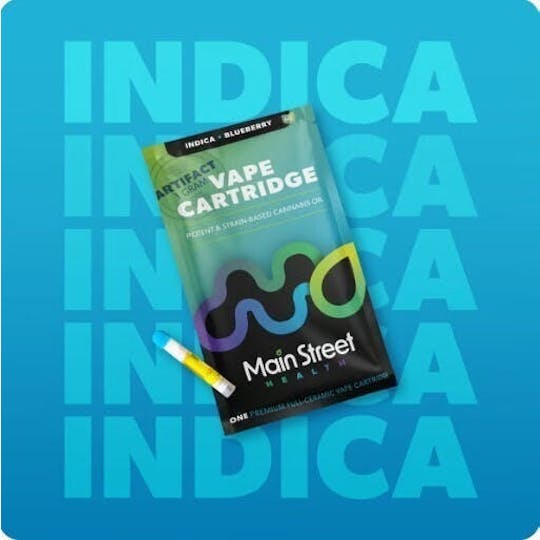 Main Street Health - Blueberry - 1G - Cartridge - 1