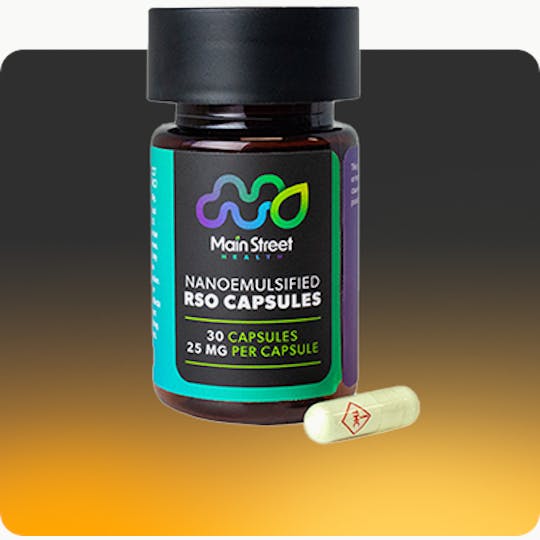 Main Street Health - RSO Capsules Sampler (10ct) - 1