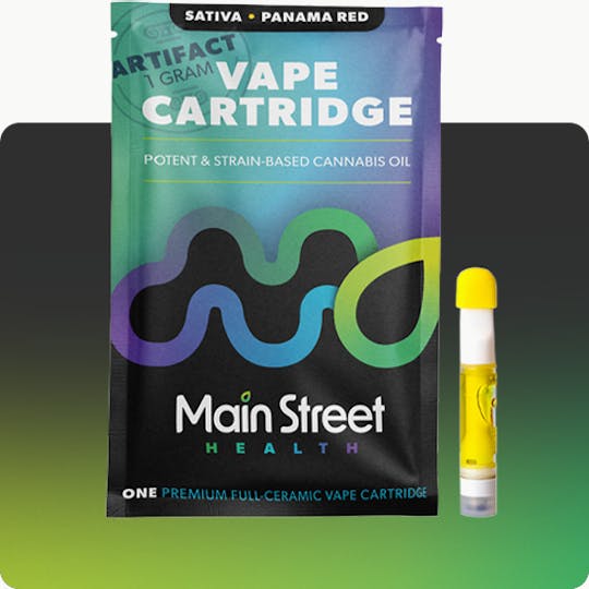 Main Street Health - Pot Of Gold - 1g - Artifact Vape Cartrdige - 1