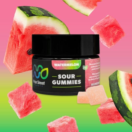 Main Street Health - Watermelon - 1 Day - THC Gummies - 11pk - 1