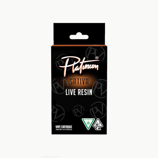 Platinum Vape - Platinum Vape LIVE RESIN Acapulco Gold (Sativa) 1g Cartridge - 1